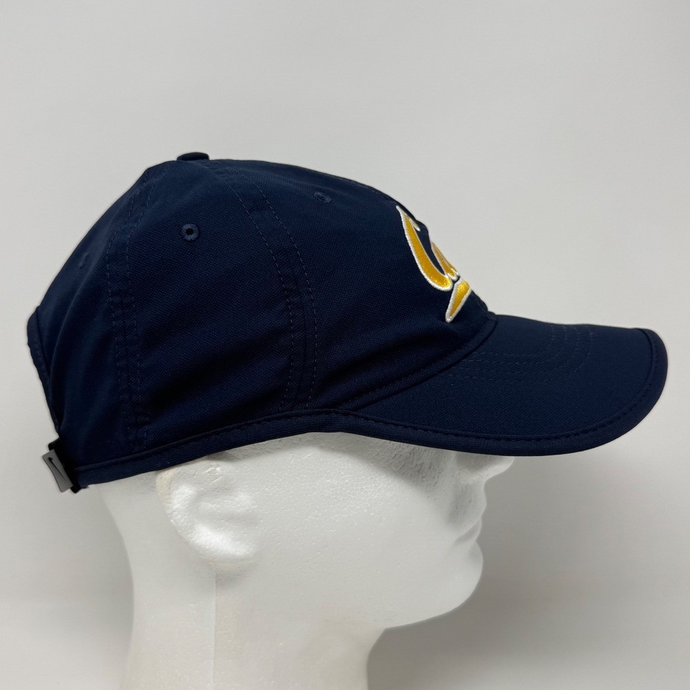 Nike Cal Berkeley Golden Bears Dri-FIT Navy Blue Adjustable Hat Baseball Cap - Picture 3 of 7